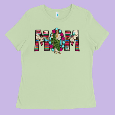 San Judas Mom Ladies Tee Designed By Jahusdesignshop