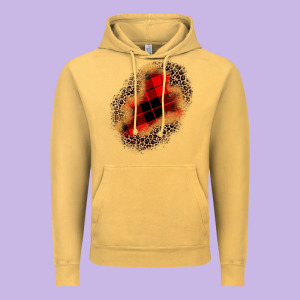 Christmas Patch Vintage Hoodie Designed By Jahusdesignshop