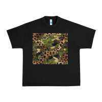 Black camouflage  leopard Urban Heavy Tee - BarkalooDesign