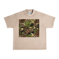 French Oak camouflage  leopard Urban Heavy Tee - BarkalooDesign