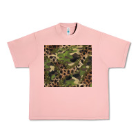 Salmon camouflage  leopard Urban Heavy Tee - BarkalooDesign