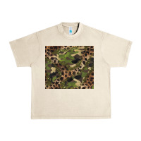 Sandshell camouflage  leopard Urban Heavy Tee - BarkalooDesign