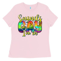 Bubblegum Pink sounds gay i m in Ladies Tee - Zillion Design Studio