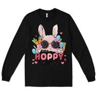 Black one hoppy mama Long Sleeve Tee - MaliasSmallBusiness
