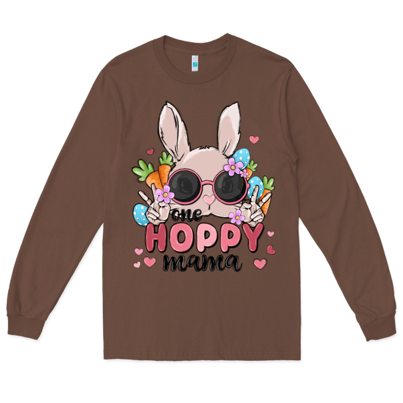 One Hoppy Mama Long Sleeve Tee by MaliasSmallBusiness | Teevron
