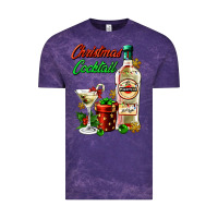 Cloud Purple christmas cocktail martini and gift Vintage Tee - AdoDesignShop
