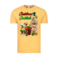 Vintage Mustard christmas cocktail martini and gift Vintage Tee - AdoDesignShop