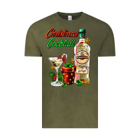 Vintage Olive christmas cocktail martini and gift Vintage Tee - AdoDesignShop