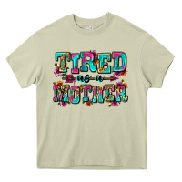 Mossy tired as a mother Heavy Core Tee - Zillion Design Studio