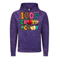 Cloud Purple 100 days of cray cray Vintage Hoodie - Jasminsmagicworld
