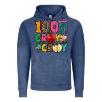 Vintage Denim 100 days of cray cray Vintage Hoodie - Jasminsmagicworld