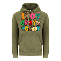 Vintage Olive 100 days of cray cray Vintage Hoodie - Jasminsmagicworld
