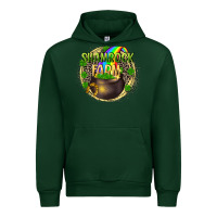 Forest Green shamrock farm Urban Hoodie - CowGirlArtShop
