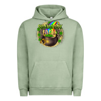 Pigment Oil Green shamrock farm Urban Hoodie - CowGirlArtShop