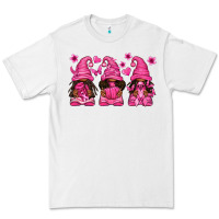 White breast cancer afro gnomies Premium Tee - texasbilliewilder