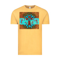 Vintage Mustard christmas cross gemstone Vintage Tee - AdoDesignShop
