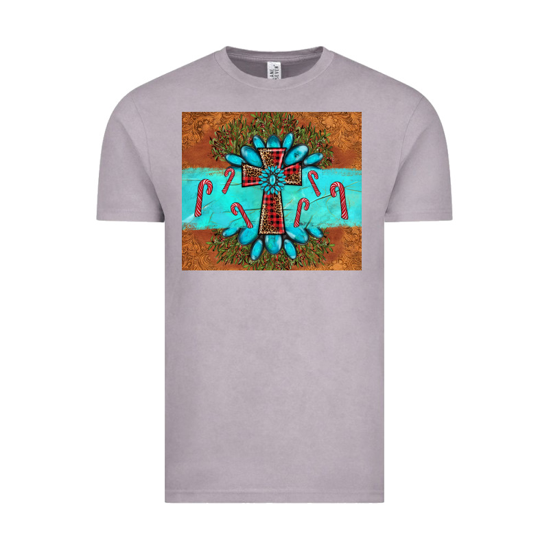Christmas Cross Gemstone Vintage Tee by AdoDesignShop | Teevron
