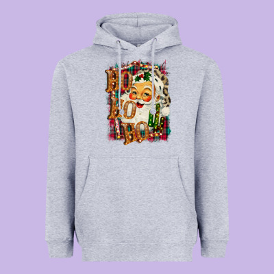 Christmas Ho Ho Ho Heavyweight Hoodie Designed By Bettercallsaul