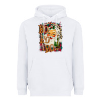 White Christmas Ho Ho Ho Heavyweight Hoodie - Bettercallsaul