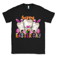 Black Happy Easter Classic Tee - CowhideDigitalArt