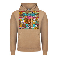 Vintage Coffee just a little moody long haired cow Vintage Hoodie - Jasminsmagicworld