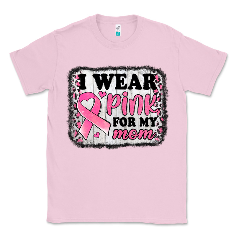 I Wear Pink For My Mom Breast Cancer Awareness Classic Tee by Jasminsmagicworld | Teevron