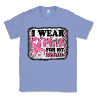 Colony Blue i wear pink for my mom breast cancer awareness Classic Tee - Jasminsmagicworld