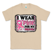 Mushroom i wear pink for my mom breast cancer awareness Classic Tee - Jasminsmagicworld