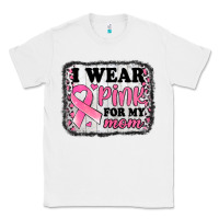 White i wear pink for my mom breast cancer awareness Classic Tee - Jasminsmagicworld