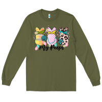 Army Green my peeps Long Sleeve Tee - MaliasSmallBusiness