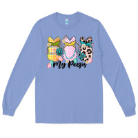 Colony Blue my peeps Long Sleeve Tee - MaliasSmallBusiness