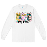 White my peeps Long Sleeve Tee - MaliasSmallBusiness