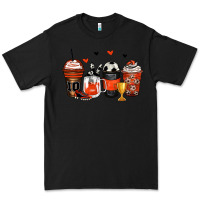 Black soccer coffee cups Premium Tee - Zillion Design Studio