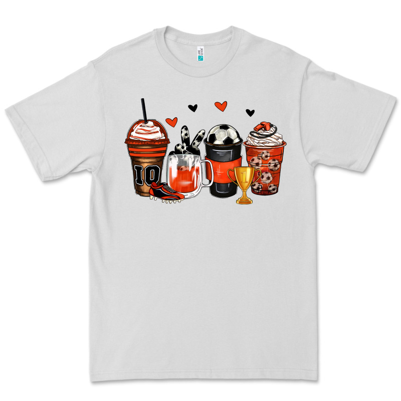 Soccer Coffee Cups Premium Tee by Zillion Design Studio | Teevron