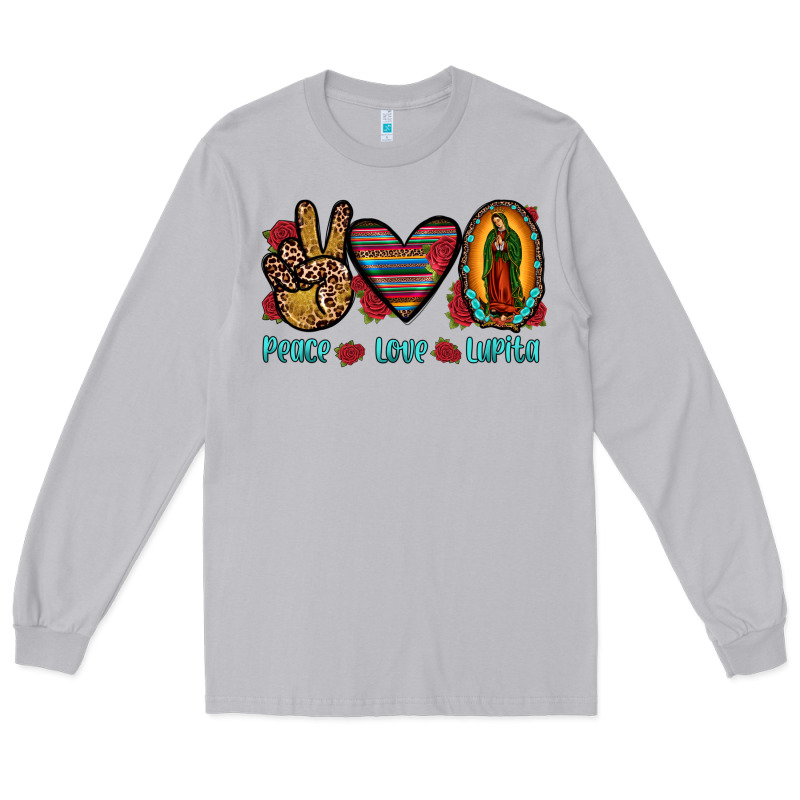 Peace Love Lupita Long Sleeve Tee by JahusDesignShop | Teevron