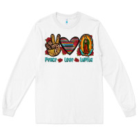 White peace love lupita Long Sleeve Tee - JahusDesignShop