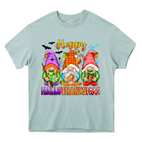 Happy Hallothanksmas Gnomes Heavy Core Tee | Teevron