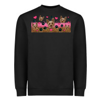 Black yorkie dogs Heavyweight Sweatshirt - Jasminsmagicworld