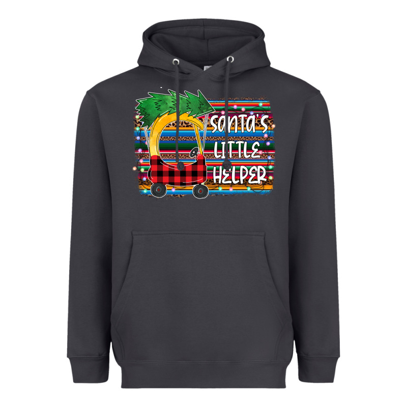 Santa Little Helper Heavyweight Hoodie by Bettercallsaul | Teevron
