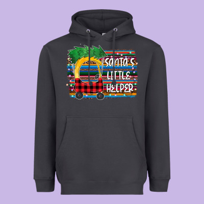 Santa Little Helper Heavyweight Hoodie Designed By Bettercallsaul