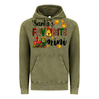 Vintage Olive santa's favorite mini Vintage Hoodie - AdoDesignShop