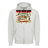 Dove Grey torn between lookin like a snack and eatin one Zipper Hoodie - MaliasSmallBusiness