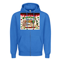 True Royal torn between lookin like a snack and eatin one Zipper Hoodie - MaliasSmallBusiness