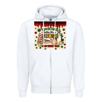 White torn between lookin like a snack and eatin one Zipper Hoodie - MaliasSmallBusiness