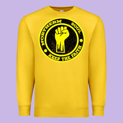 Northern Soul Keep The Faith Premium Sweatshirt Designed By Bettercallsaul
