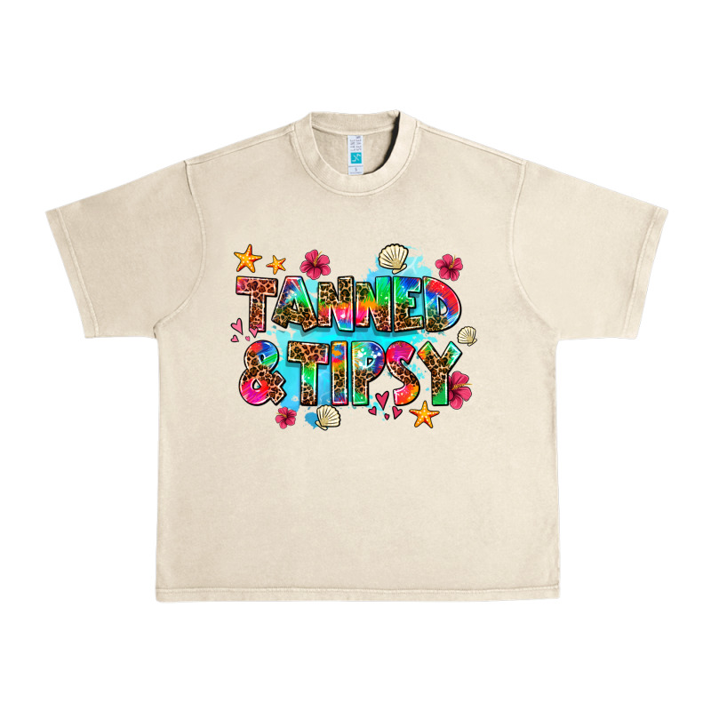 Tanned And Tipsy Urban Heavy Tee by AdoDesignShop | Teevron