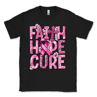Black faith hope cure cancer Classic Tee - NancyCooperArtShop