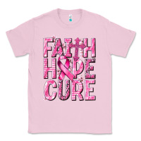 Bubblegum Pink faith hope cure cancer Classic Tee - NancyCooperArtShop