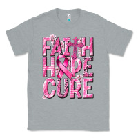 Heather Grey faith hope cure cancer Classic Tee - NancyCooperArtShop