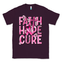 Plum faith hope cure cancer Classic Tee - NancyCooperArtShop